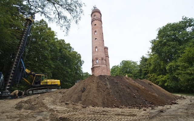 Na Górze Chełmskiej rozpoczęły się prace budowlane.