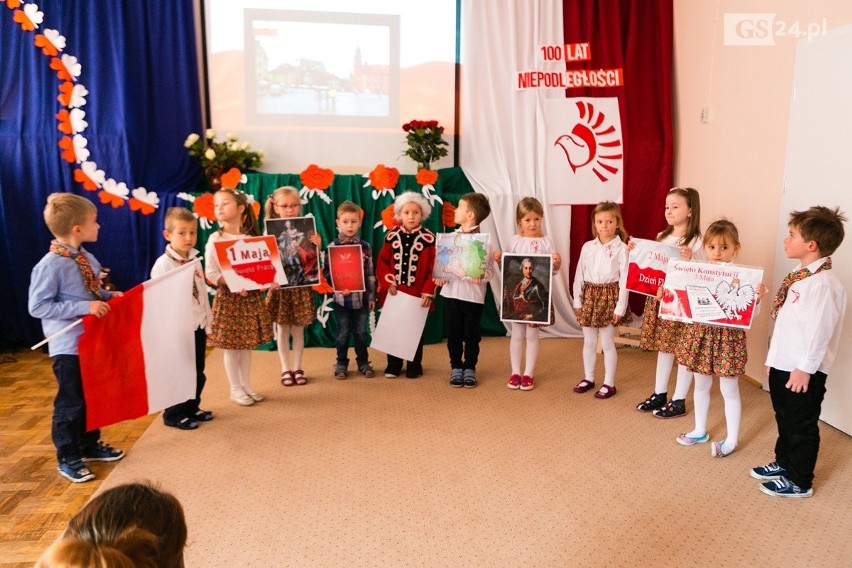 Święto Niepodległości. Przedszkolaki w Szczecinie pokazały historię Polski. Przygotowały specjalny program