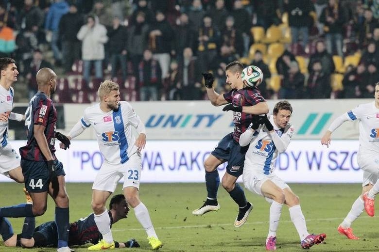 Pogoń Szczecin - Lech Poznań 1:1 - 14 lutego 2015...