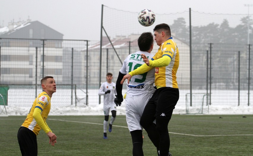 Stal Stalowa Wola - Motor Lublin 1:2 w sparingowym spotkaniu 20 lutego 2021 roku (ZDJĘCIA)