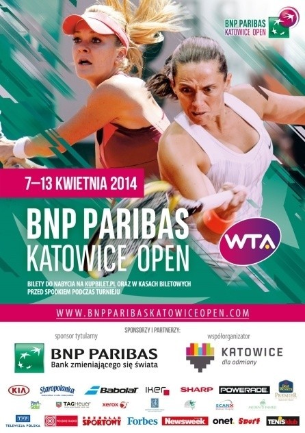 BNP Paribas Katowice Open 2014: PROGRAM + BILETY + TRANSMISJE [WTA KATOWICE]