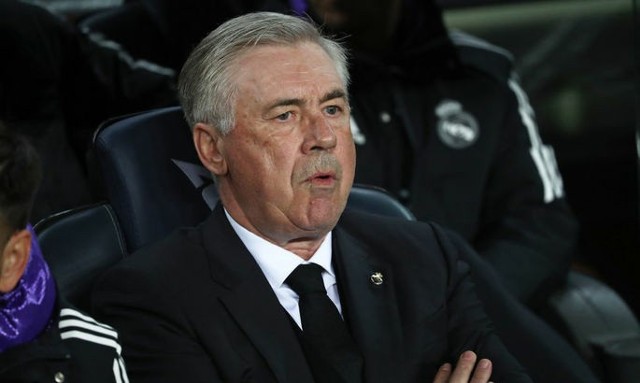 Trener Realu Madryt Carlo Ancelotti