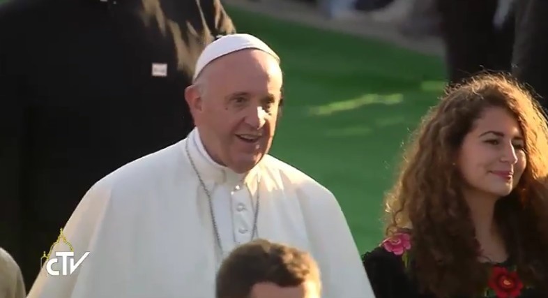 Papież Franciszek w Brzegach