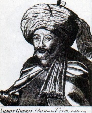 Ostatni władca Chanatu, Sahin Girej. To on w 1774 r. przyjął zwierzchnictwo Rosji. Tak zaczęły się rosyjskie rządy na półwyspie
