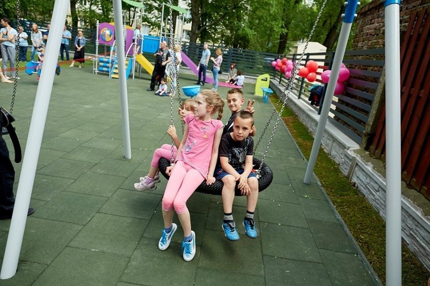 Fundacja „Dom w Łodzi” otworzyła nowy plac zabaw dzięki Oli Szwed [ZDJĘCIA]