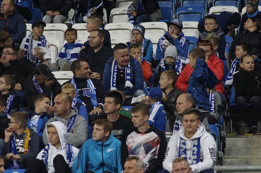 Mecz Lech Poznań - Miedź Legnica (2:1) obserwowało na żywo...