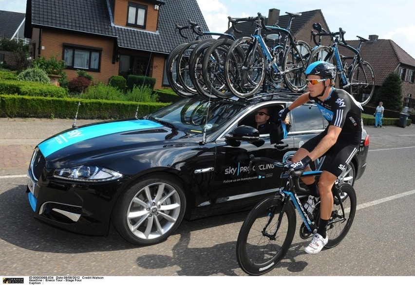 Jaguar XF Sportbrake Team Sky , Fot: Jaguar