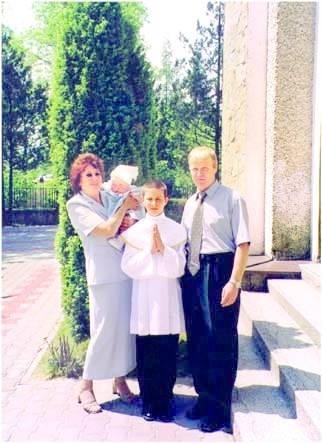 Jedno z ostatnich zdjęć rodzinnych zrobione w maju br. w...