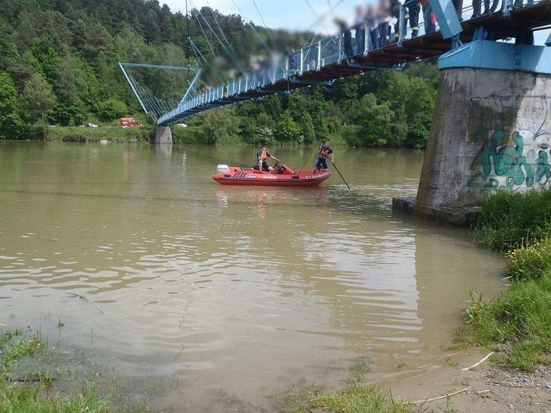 Tropie. Wędkarz utonął w Dunajcu