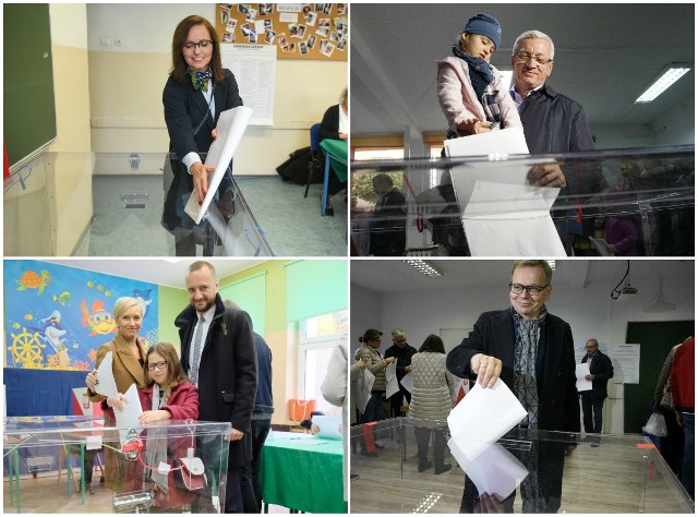 Niektórzy kandydaci na prezydenta Poznania oddali już swój głos w wyborach samorządowych. Jacek Jaśkowiak i Tadeusz Zysk głosowali w tym samym lokalu wyborczym na Ławicy. Głosów nie oddawali jednak równocześnie. Jako pierwsza zagłosowała z kolei Dorota Bonk-Hammermeister. Swój głos oddał także Jarosław Pucek.Kolejne zdjęcie ---->