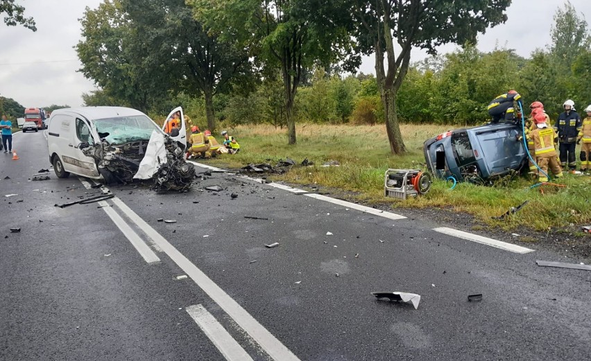 Śmiertelny wypadek w Gogołowicach, na drodze krajowej numer...