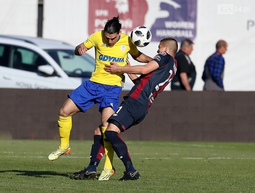 Pogoń Szczecin - Arka Gdynia 3:2! Misja wykonana, Portowcy są już bezpieczni