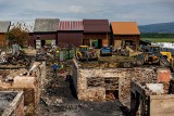 Pożar w Nowej Białej. Żywioł dosłownie w chwilę zniszczył życie stu mieszkańców