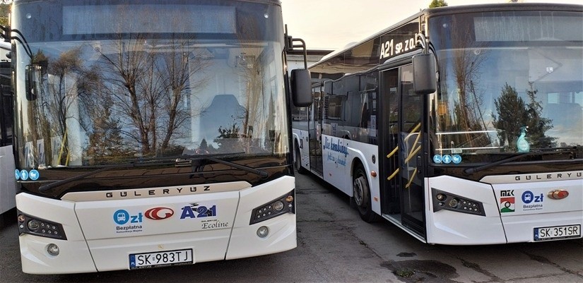 Na zdjęciach nowe autobusy BKM tureckiej firmy Güleryüz...