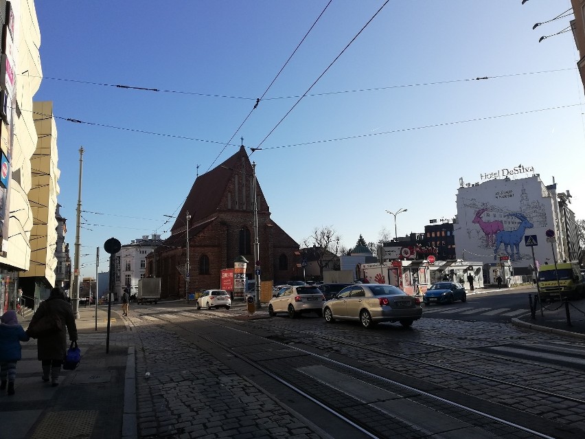 Tak obecnie wygląda rejon ulicy Wysokiej w Poznaniu.