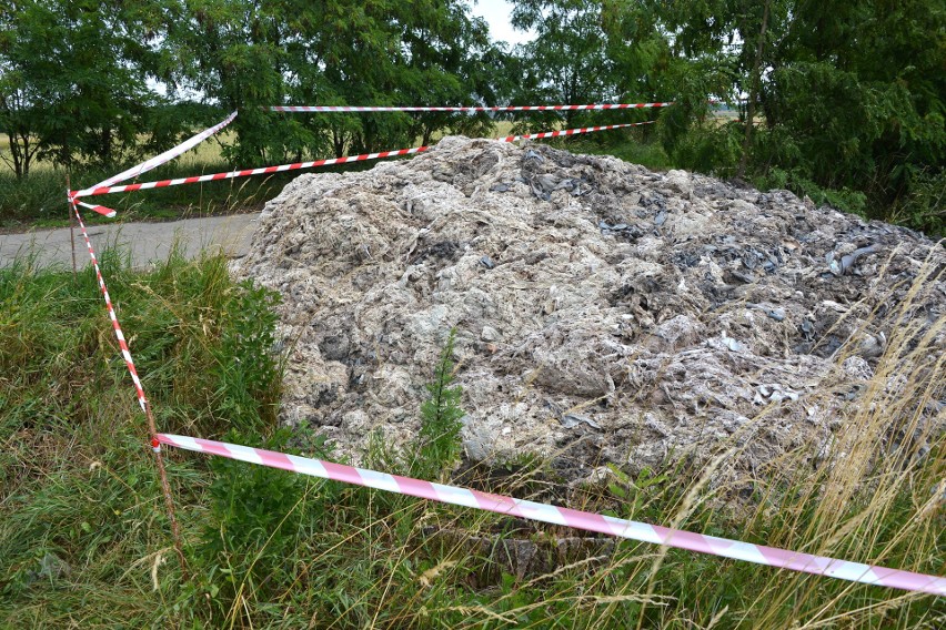 Znów między Kielcami a Ponidziem znaleziono odpady garbarskie. Wyrzucający skóry się uaktywnili