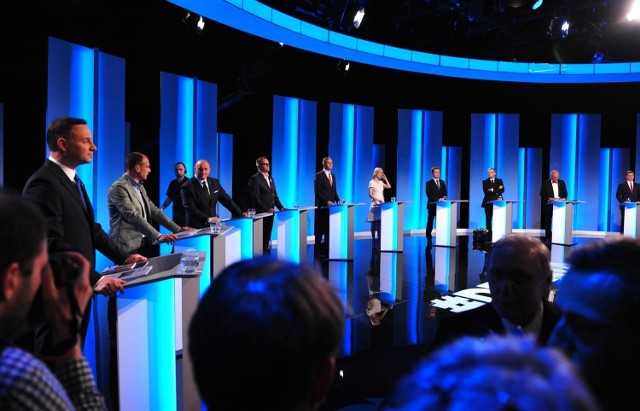 Prezydencka debata 10 kandydatów w TVP uznana została powszechnie za nieporozumienie
