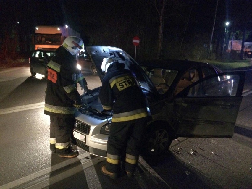 Wypadek na DK 19 przy Zajeździe Leśny w Czarnej...