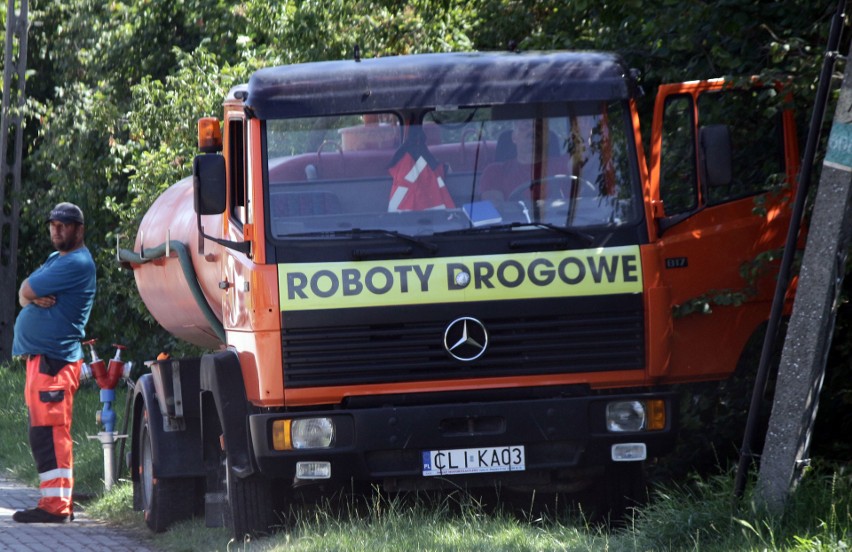 Ul. Droga Łąkowa na czas remontu, który ma potrwać do końca...