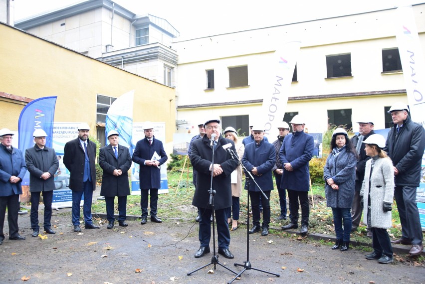 Uroczystość rozpoczęcia przebudowy Ośrodka Rehabilitacji...