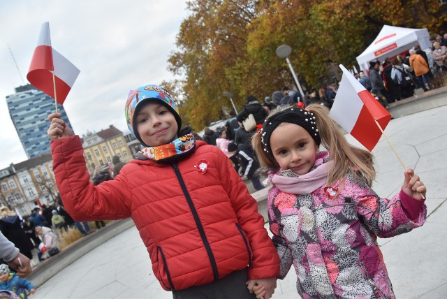 Piknik podczas Święta Niepodległości był frajdą dla wielu młodych gorzowian.