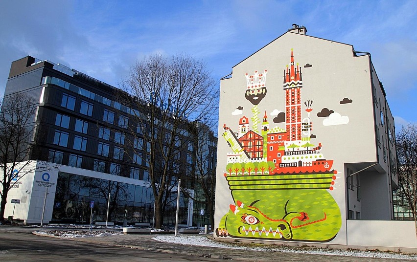 Nowy mural w Krakowie [ZDJĘCIA]