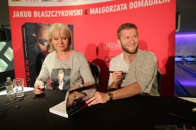 Kuba Błaszczykowski i Małgorzata Domagalik