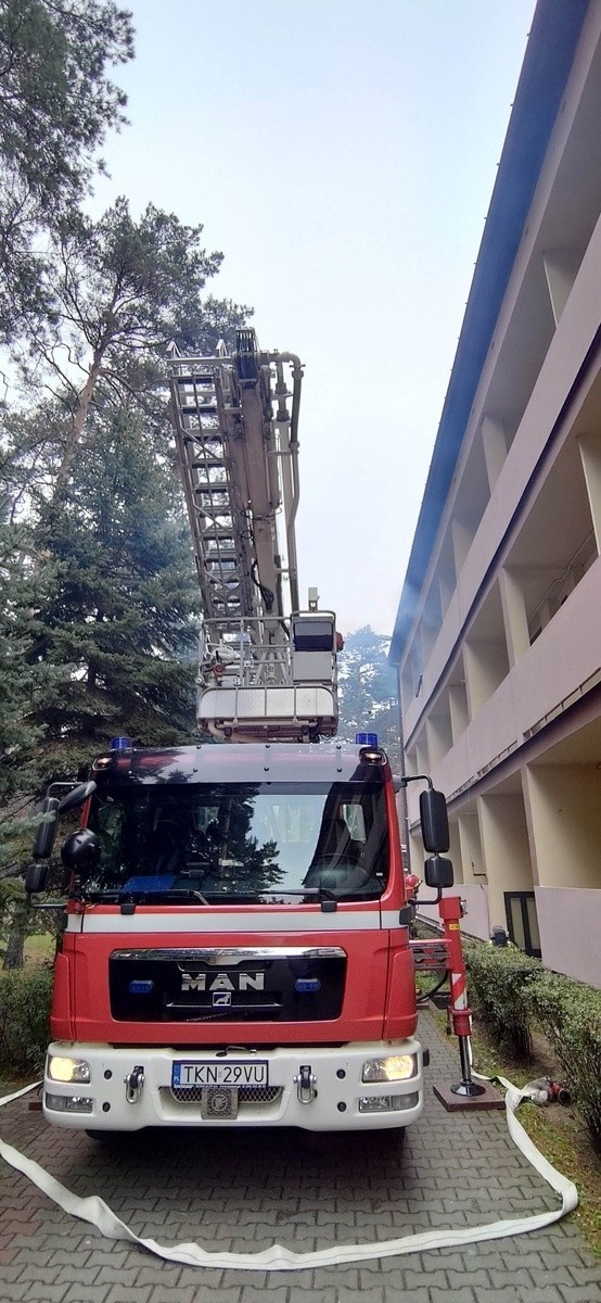 Strażacy ćwiczyli w Sielpi na wypadek pożaru i utonięcia [ZDJĘCIA]