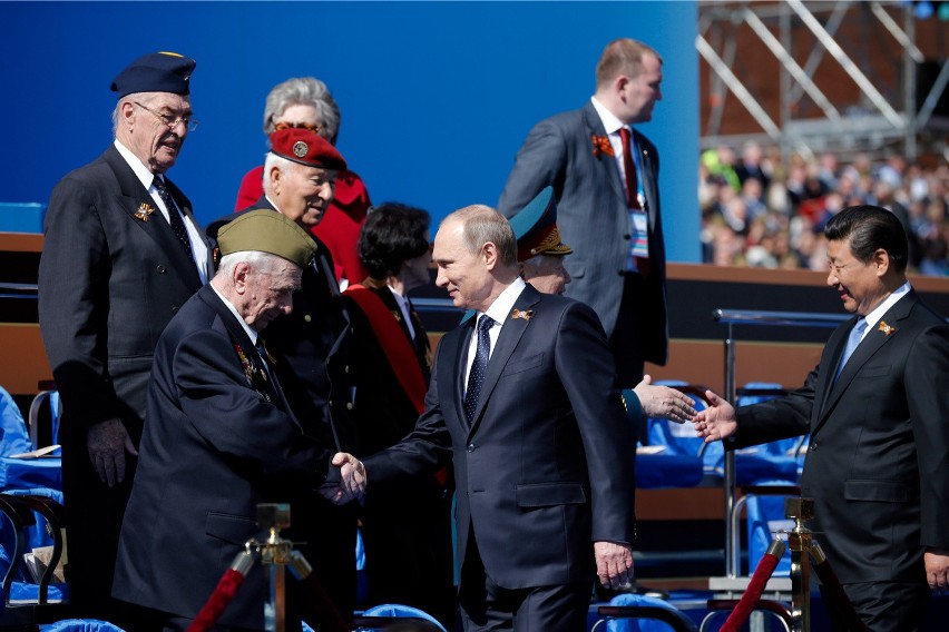 Putin wita weteranów