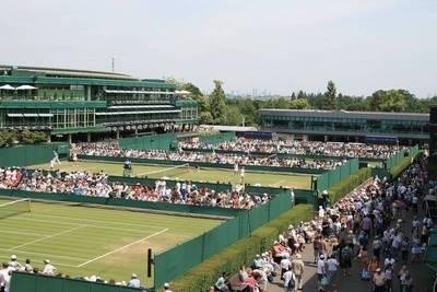 Korty Wimbledonu ściągają codziennie podczas turnieju nawet 40 tys. widzów Fot. Agnieszka Bialik
