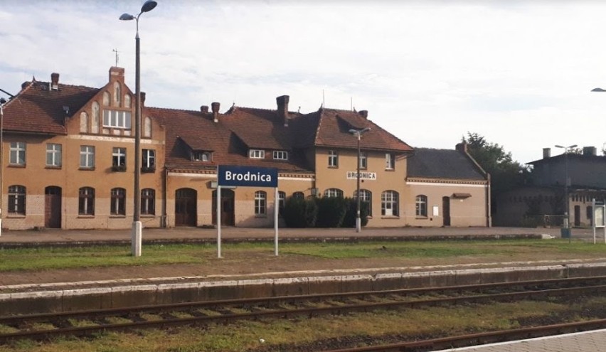 W Brodnicy wykoleił się pociąg jadący w kierunku Torunia