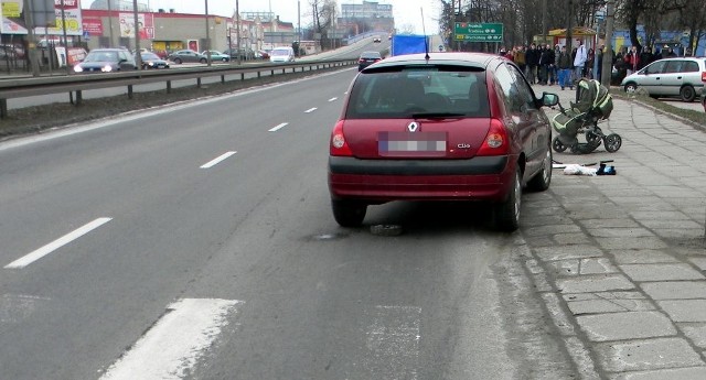 Do wypadku doszło wczoraj przy ul. Piłsudskiego w Nysie. 