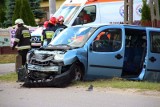 Wypadek w Obierwi koło Ostrołęki. Pięć osób w szpitalu (zdjęcia)