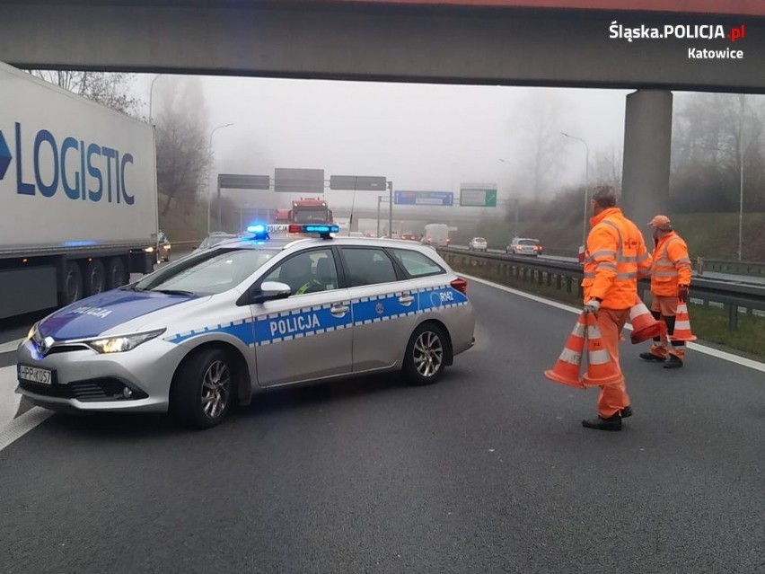 Wypadek na A4 w Katowicach okazał się śmiertelny. Zginął...