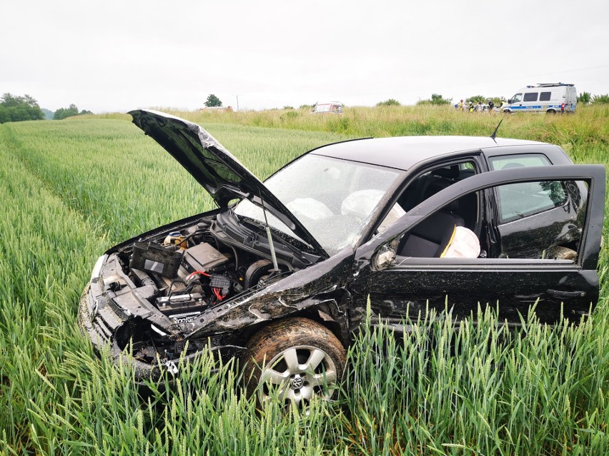 Wypadek na drodze krajowej numer 11