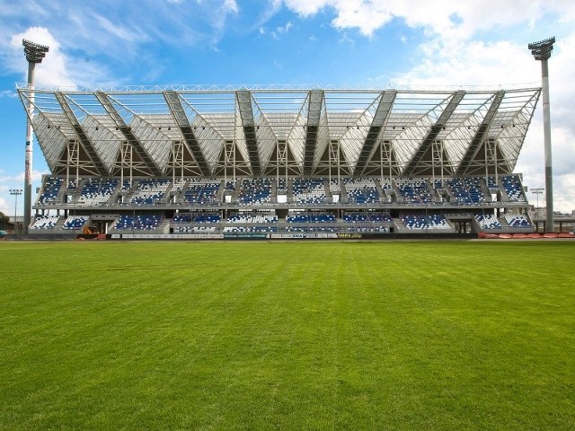 Nowa trybuna powstała we wschodniej części stadionu.