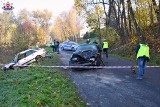 Śmiertelny wypadek w Zakrzówku. Nie żyje 63-letni kierowca