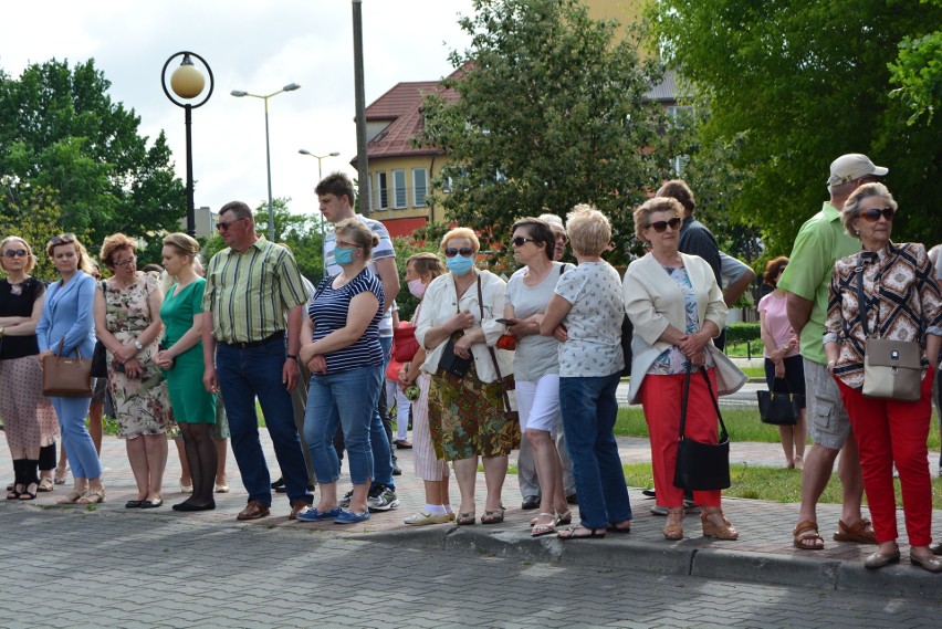 Ostrołęka. Premier Mateusz Morawiecki z wizytą w Ostrołęce, 13.06.2020