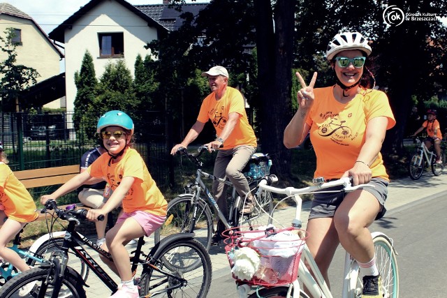 Po raz 20. w Brzeszczach odbył się Gminny Rodzinny Rajd Rowerowy zorganizowany przez Ośrodek Kultury