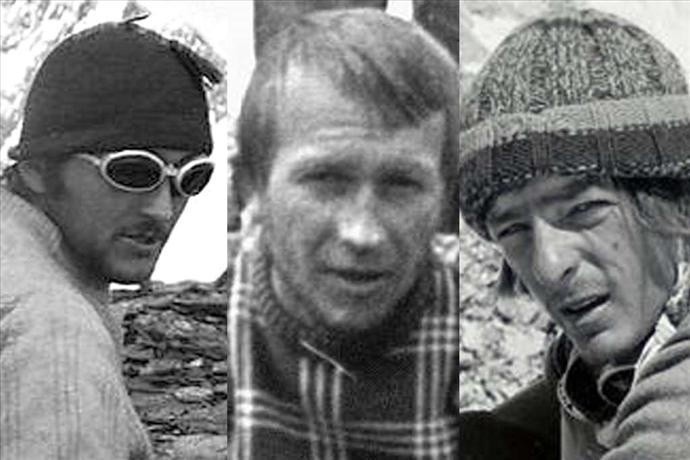 1975 Alpiniści z Dolnego Śląska wchodzą na Broad Peak Middle...