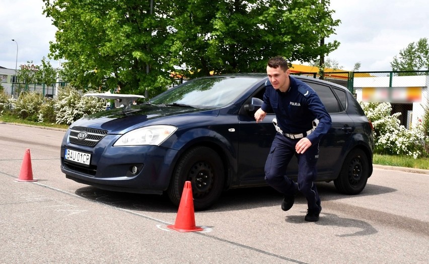 Znamy najlepszego policjanta z podlaskiej drogówki. Pokonał 14 funkcjonariuszy