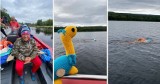 Mieszkaniec Rumi, Piotr Biankowski pierwszym Polakiem, który przepłynął jezioro Loch Ness! Zobaczcie wideo z ostatnich metrów | ZDJĘCIA