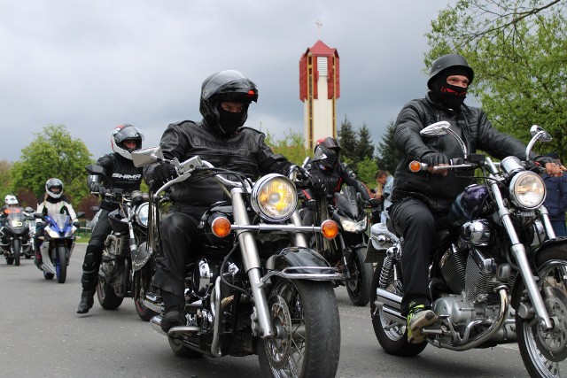 Parada na rozpoczęcie sezonu motocyklowego w Bełchatowie