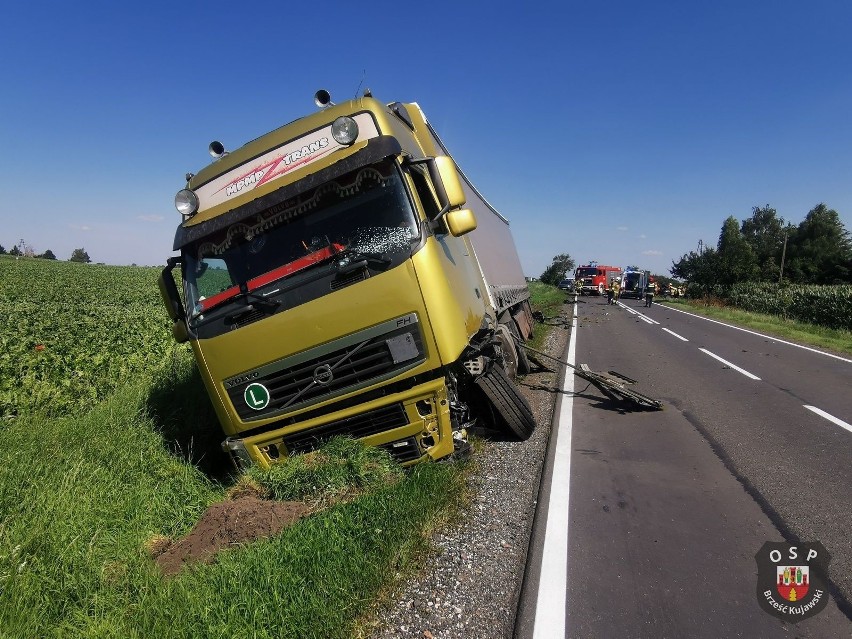 Wypadek na DK 62 na odcinku Włocławek - Radziejów