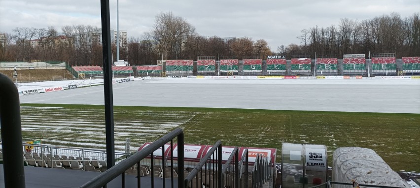 8.02.2023 r. Zagłębie Sosnowiec przed rundą wiosenną Fortuna...