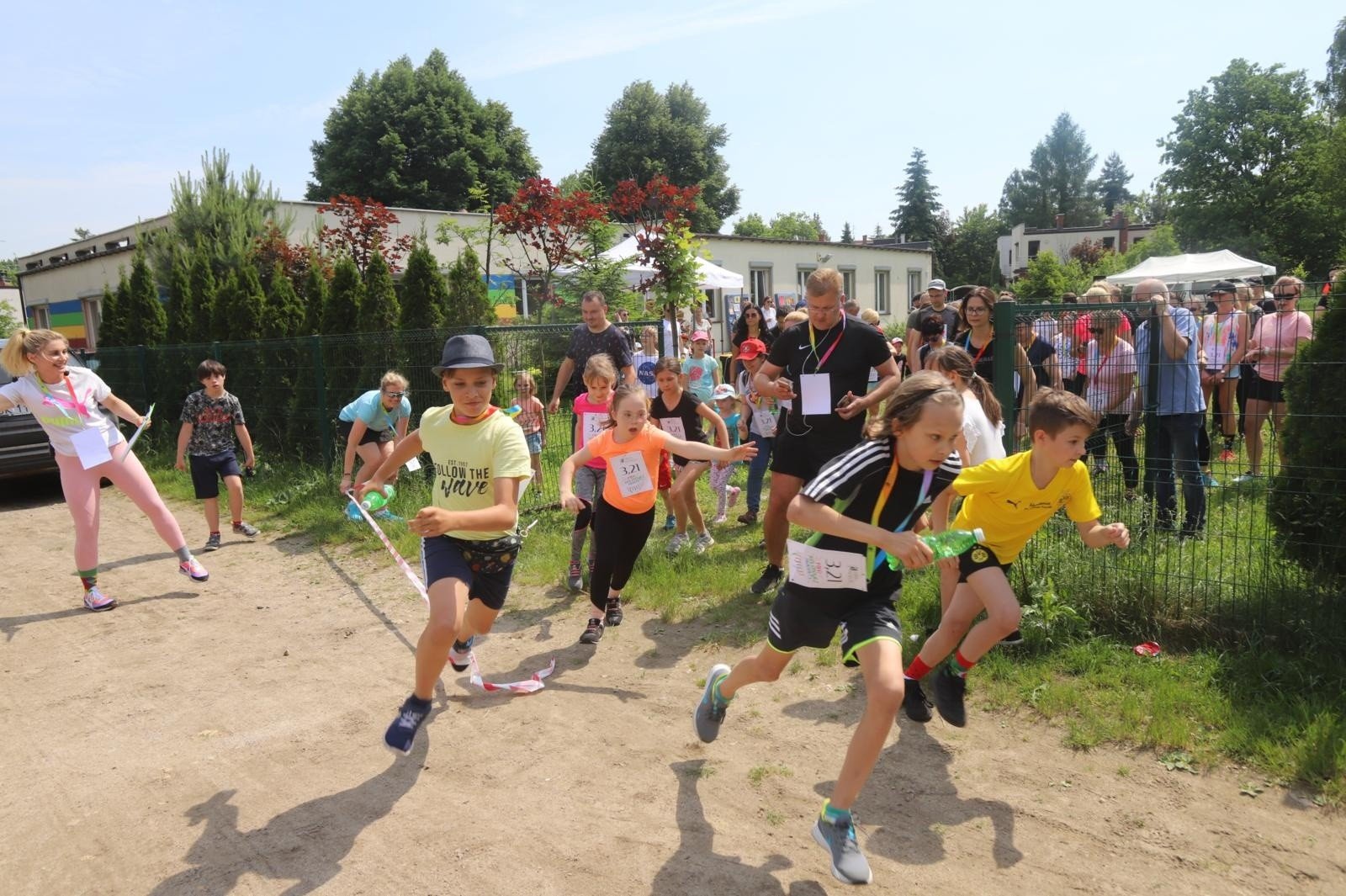 Bieg Kolorowej Skarpety w Katowicach dla dzieci z zespołem Downa. Zobaczcie  zdjęcia | Dziennik Zachodni