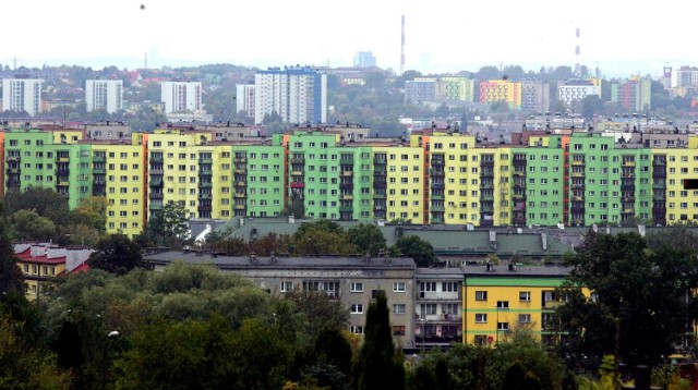 Panorama Zagłębia z Dąbrowy Górniczej - Gołonogu