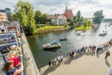 Ster na Bydgoszcz. Pierwszego dnia imprezy odbyła się parada jednostek pływających [zdjęcia]