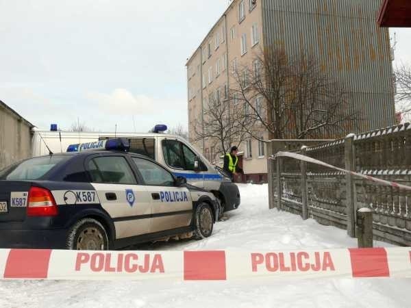 Blok, gdzie na trzecim piętrze do szło do tragedii.