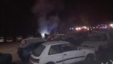 Nocny pożar samochodów w Zawierciu. Czy to było podpalenie?